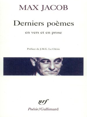 cover image of Derniers poèmes en vers et en prose